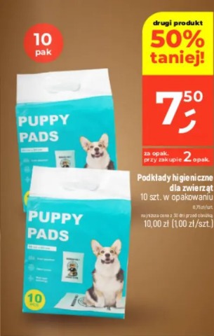 Podkłady higieniczne dla zwierząt Puppy Pads