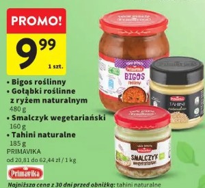 Tahini naturalne Primavika