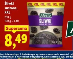 Alesto Śliwki suszone, XXL