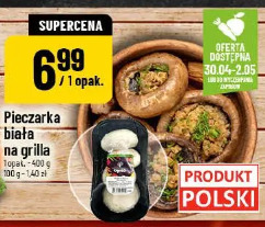 Pieczarka biała na grilla