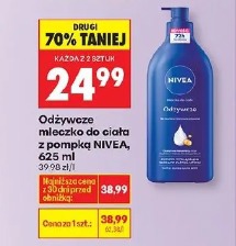 Odżywcze mleczko do ciała z pompką NIVEA