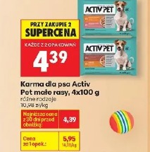 Karma dla psa Activ Pet małe rasy