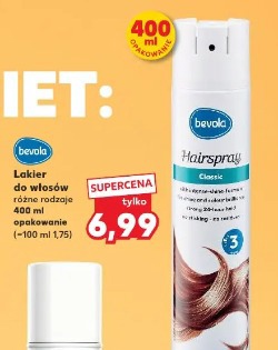 Bevola Hairspray Classic lakier do włosów