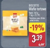 Biscotto Wafle tortowe
