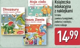 Książeczka edukacyjna z naklejkami