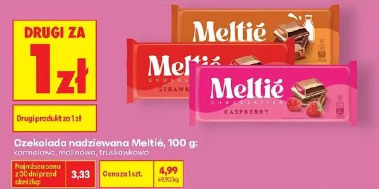 Czekolada nadziewana Meltié