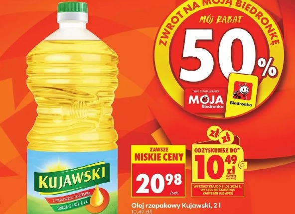 Olej rzepakowy Kujawski