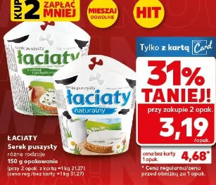 Łaciaty Serek puszysty