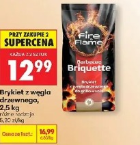 Fire Flame Brykiet z węgla drzewnego