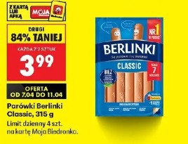 Parówki Berlinki Classic