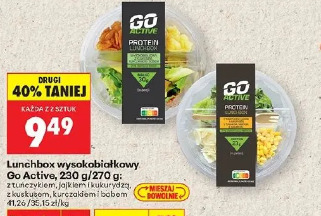 Lunchbox wysokobiałkowy Go Active