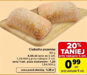 Ciabatta pszenna