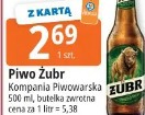 Piwo Żubr Kompania Piwowarska