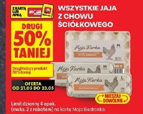 Wszystkie jaja z chowu ściółkowego