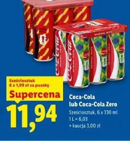Coca-Cola lub Coca-Cola Zero