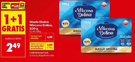 Masło Ekstra Mleczna Dolina