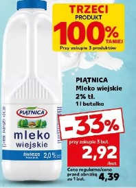 Piątnica Mleko wiejskie 2%