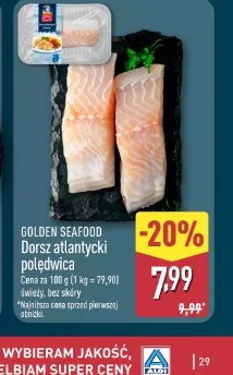 Golden Seafood Dorsz atlantycki polędwica