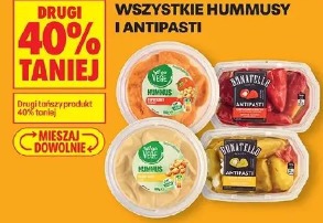 Wszystkie hummusy i antipasti