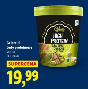 Gelatelli Lody proteinowe