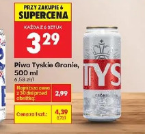 Tyskie Gronie piwo