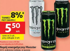 Napój energetyczny Monster