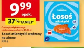 Łosoś atlantycki wędzony na zimno Suempol