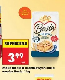 Mąka do ciast drożdżowych extra wypiek Basia