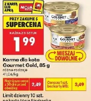 Karma dla kota Gourmet Gold, 85 g