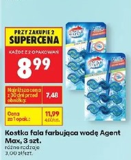 Kostka Fala farbująca wodę Agent Max