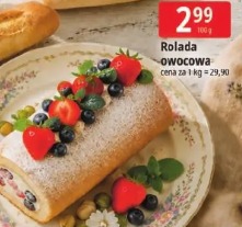Rolada owocowa