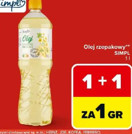 Olej rzepakowy Simply