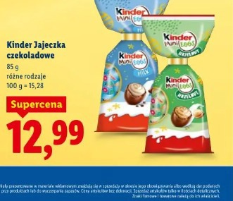 Kinder Jajeczka czekoladowe różne rodzaje