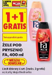 Żele pod prysznic Fa