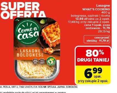 Lasagne WHAT'S COOKING