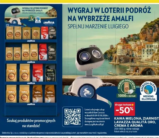 Kawa mielona, ziarnista Lavazza Qualità Oro, Crema e Aroma