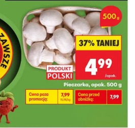 Pieczarka, opak. 500g