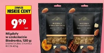 Migdały w czekoladzie Biedronka