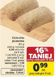 Ciabatta pszenna