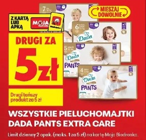 Wszystkie pieluchomajtki Dada Pants Extra Care