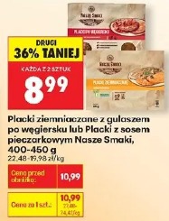 Placki ziemniaczane z gulaszem po węgiersku lub Placki z sosem pieczarkowym Nasze Smaki