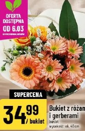 Bukiet z różami i gerberami