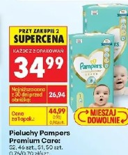 Pieluchy Pampers Premium Care S4, 46 szt., S1, 50 szt.