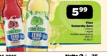 Piwo Somersby Zero Cherry