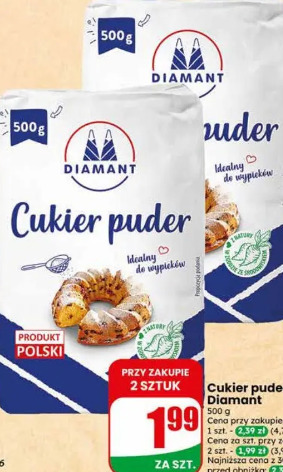 Diamant cukier puder