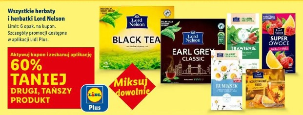 Wszystkie herbaty i herbatki Lord Nelson