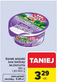 Serek wiejski bez laktozy MLEKOVITA