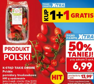 K-stąd Takie Dobre pomidory truskawkowe Polskie