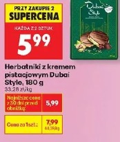 Herbatniki z kremem pistacjowym Dubai Style