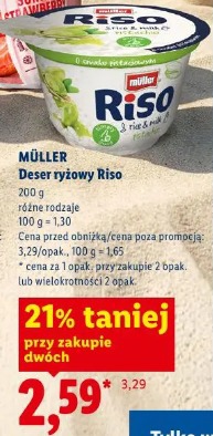 Müller Deser ryżowy Riso